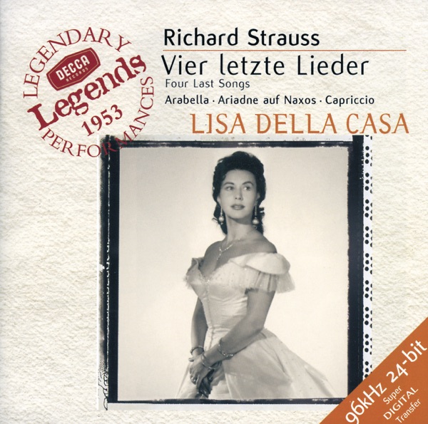 Royal Philharmonic Orchestra: Four last songs; Capriccio (closing scene); Arabella (excerpts) (1955)